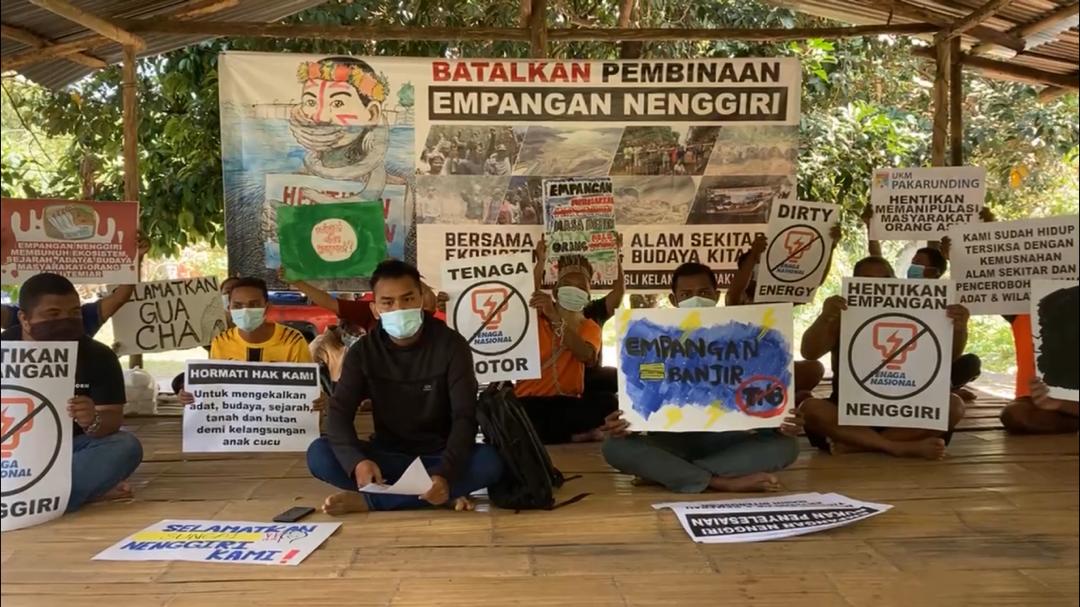 Sidang media Orang Asli Temiar membantah Empangan Neggiri, Kelantan