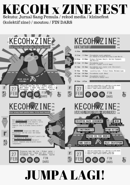 Kecoh x KL Zine Fest (KLZF) 2022